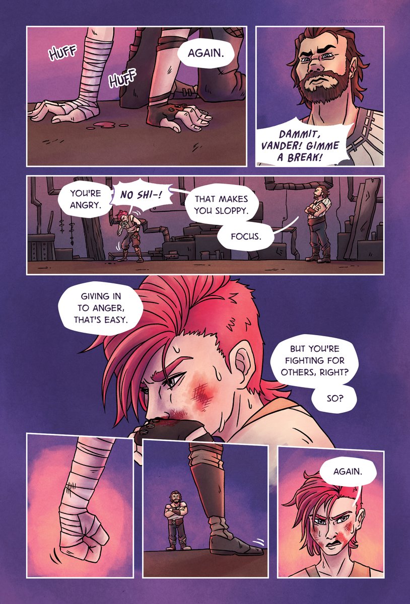 New comic! Or rather, the very first Arcane comic I made from last year for <a href="/arcanezine/">DIVIDE: An Arcane Zine</a>!! 

Still has a special place in my heart <3 It was a wonderful experience and I really had a blast making it! #arcaneart #Caitvi #piltoversfinest 

1/2