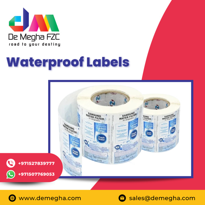 DeMeghafzc's tweet image. Discover De Megha's waterproof labels for all your needs. Stay stylish, durable, and worry-free with our high-quality designs Today !

Visit us at: demegha.com 
.
.
#demegha #waterprooflabels #labellove #waterproofstyle #longlastinglabels #splashproof