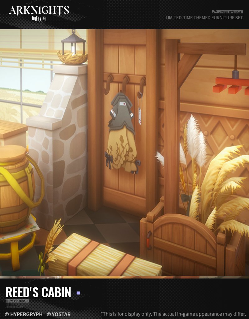 Arknights_EN on Twitter "【Limitedtime Themed Furniture Set】 Reed's