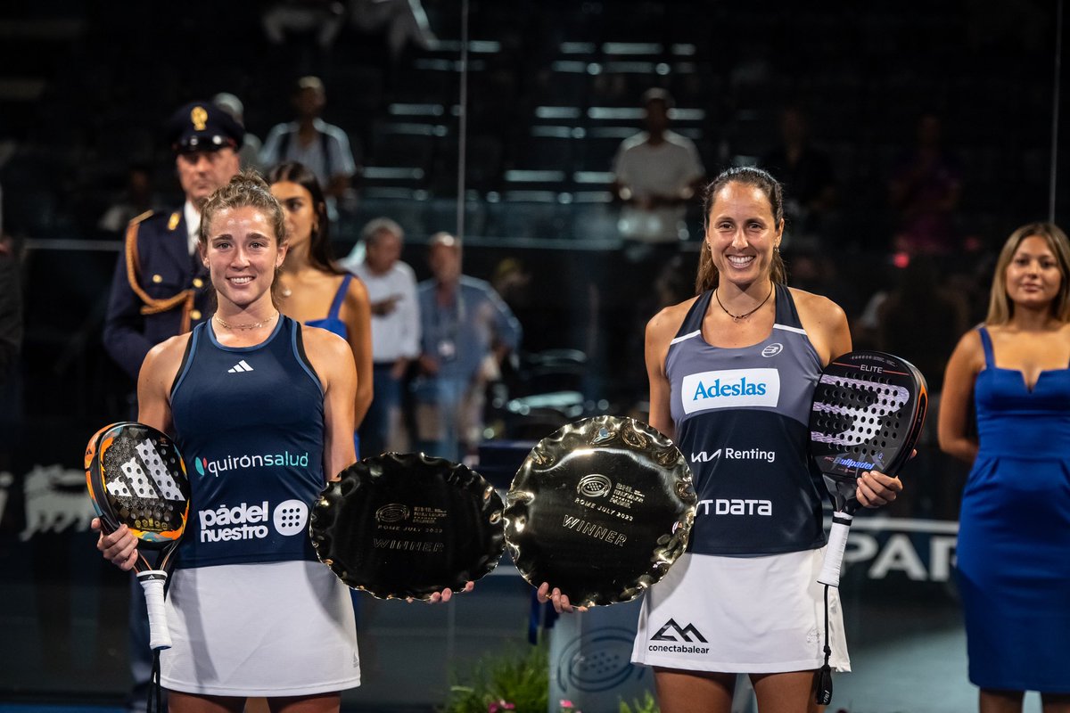 martita_ortega's tweet image. BRAVISIMA compii toda la semana
@gemmatriay 👏🏼🫶🏼🔝 #awesome #soñando 

Ha sido INCREÍBLE Roma!!! Grazie mille a tutti per il vostro supporto...è stato un vero spettacolo vedere il Foro Italico al completo🏟️🙌🏼

Ci vediamo l'anno prossimo🇮🇹pero este será un recuerdo para siempre🫶🏼