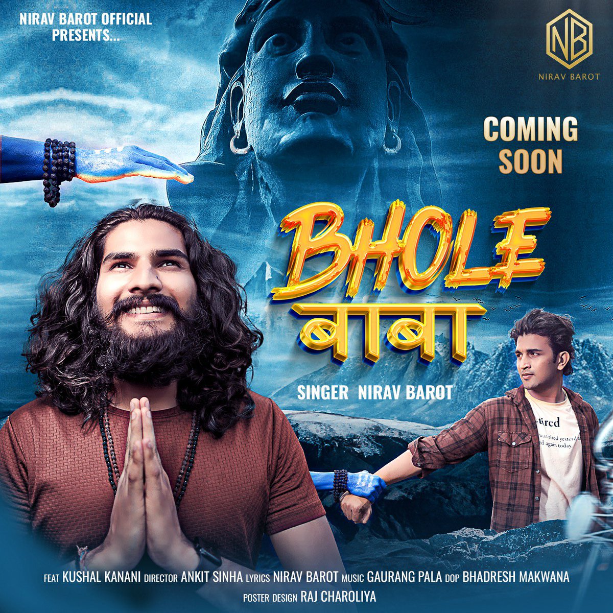 nirravbarot's tweet photo. “BHOLEबाबा” COMING SOON🤟🏻

SHIVOHAM🚩 https://t.co/WMVI015wZo