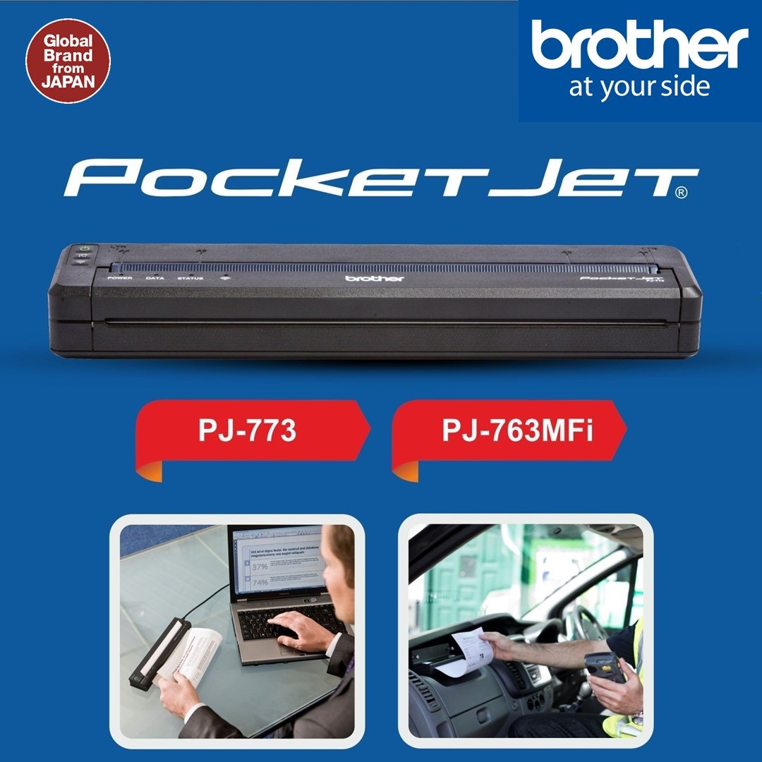 brotherindia's tweet photo. The Brother PocketJet series is a line of portable thermal printers - these printers are designed to be compact, lightweight, and highly portable, making them suitable for various mobile printing applications

#MobilePrinter #PJSeries #PocketJet #PocketJet #BrotherPocketJetSeries https://t.co/tCeipLoqW5