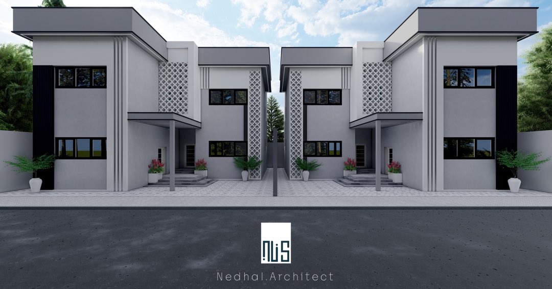 MMHWAS1's tweet photo. تصميم معماري لـ توين فيلا | Twin Villa Design https://t.co/mcYVziyKOf