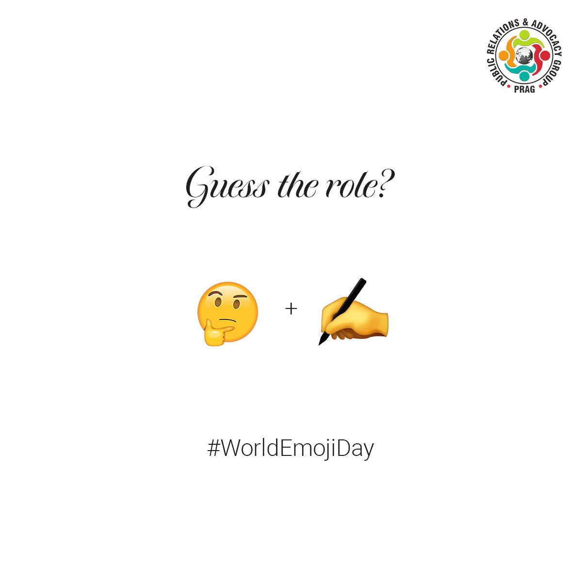 Comment your answer below 👇 

#CreatingPRAG #worldemojiday #emojigame #guesstheanswer #mondayfun #questionoftheday