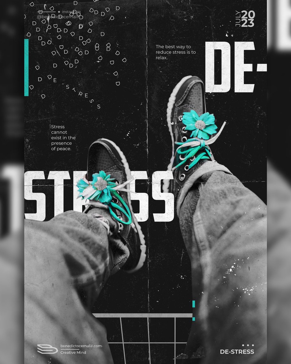 GM! Stress cannot exist in the presence of peace.