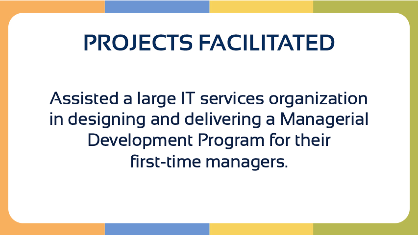 strat_board's tweet photo. We pride ourselves in bringing you right-fit solutions for your distinctive HR needs across the employee life cycle!
Showcasing here : Supported a large IT services organisation for training #FirstTimeManagers
Looking forward to accelerate your efforts! https://t.co/mEckGwJmYO