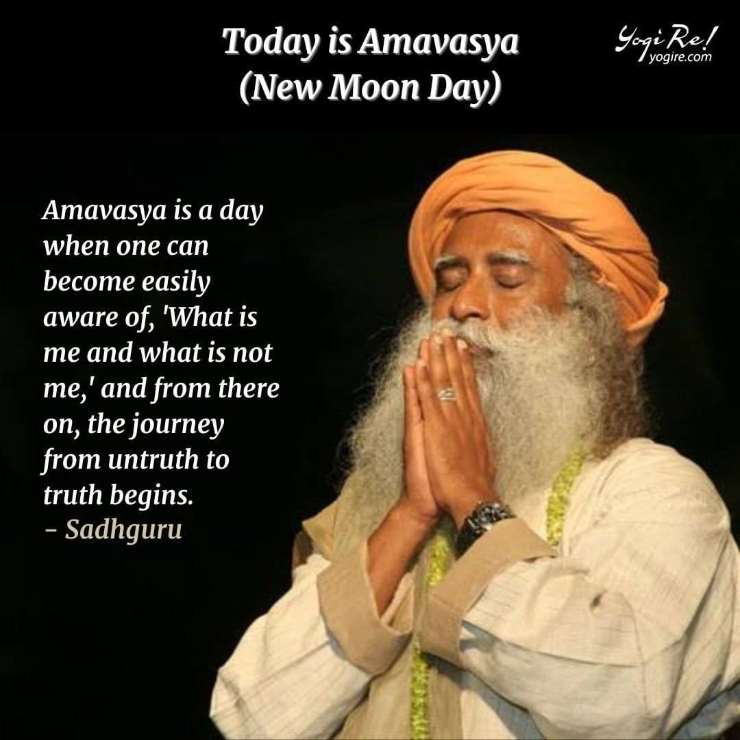 yogire_me's tweet photo. 𝐉𝐮𝐥𝐲 𝟏𝟕 𝐢𝐬 𝐀𝐦𝐚𝐯𝐚𝐬𝐲𝐚!
𝗪𝗵𝗮𝘁 𝗶𝘀 𝗔𝗺𝗮𝘃𝗮𝘀𝘆𝗮 𝗮𝗻𝗱 𝗪𝗵𝗮𝘁 𝗶𝘀 𝗶𝘁𝘀 𝗦𝗶𝗴𝗻𝗶𝗳𝗶𝗰𝗮𝗻𝗰𝗲?
https://t.co/tb1JvUdGje #yogire #amavasya
#significantday #guru #sadhguru #yoga #bliss #meditation #sadhana #newmoonday https://t.co/pi2YpcWpwk