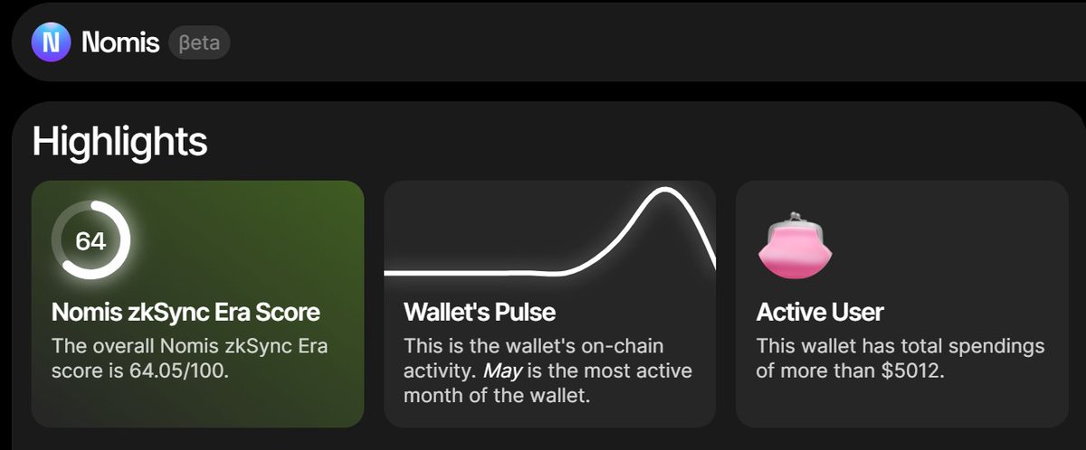 rameez_mallah5's tweet image. I just minted my zkSync Era Reputation Score SBT by @0xNomis ☯️ nomis.cc/zksync?ref=y52… #Web3ReputationSummer #NomisProtocol