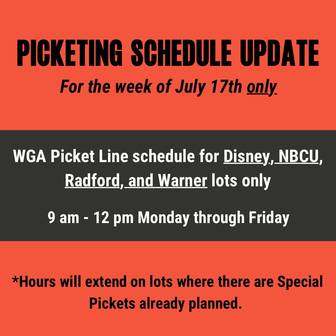 WGAWest tweet picture
