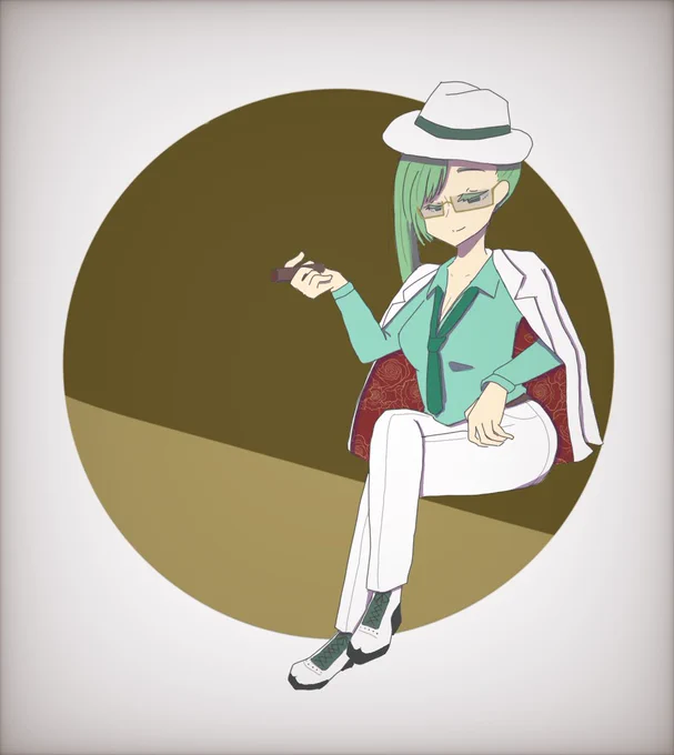 「治安の維持にはお金が必要」 #すずあーと #夏の侵略2023  マフィアのドンになる神楽すずに夢を見ている