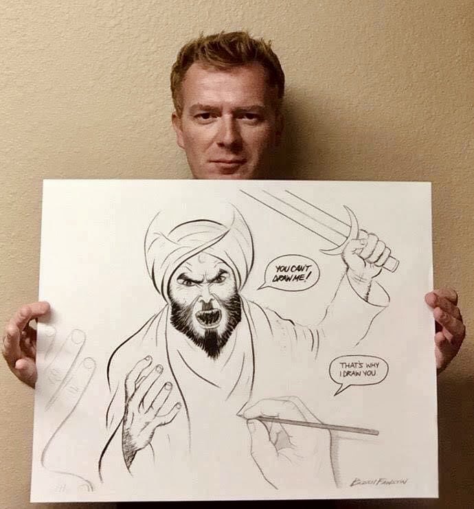 I was gang-banned off this platform once, and I see that some leftists and Muslims are out to “report” me for posting my Mohammad cartoons, so I ask again, <a href="/elonmusk/">Elon Musk</a>, does your support for free speech include Mohammad cartoons?