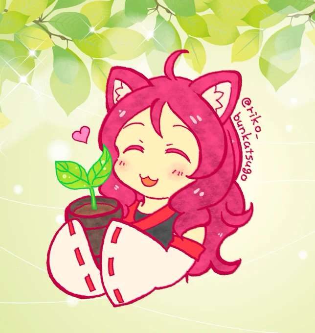 (実はりつねぇねの髪のうねうねっぷり描くときはなんとなく『こいつら100%伝説』のお姫さまの髪型を思い出したりしていた)