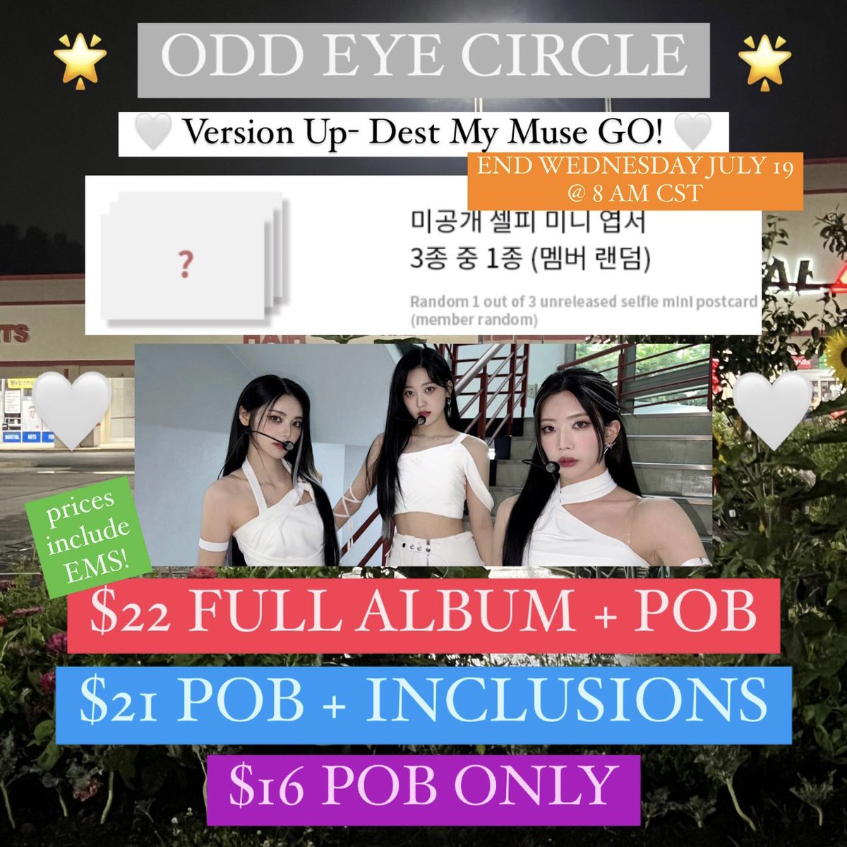12ANGELSRISE's tweet photo. DEAR MY MUSE GO NOW OPEN!

please join or share! dm me here or @ HASEULSWORLD on IG to join! ^^

ARTMS OEC ODD EYE CIRCLE KIM LIP JINSOUL CHOERRY AIR FORCE ONE VERSION UP https://t.co/rWuHmU79x1