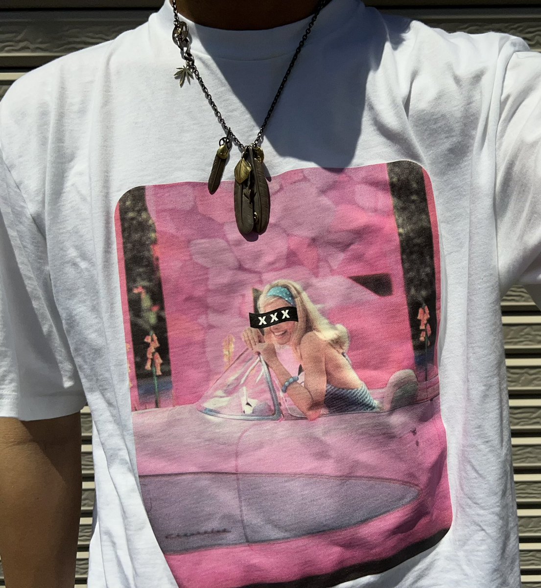 TATSUYA_0703's tweet photo. 今日のTシャツはGOD SELECTION XXX
暑すぎてTシャツと短パンにエアマックス です、少年みたいな格好ww
#godselection #xxx #goros #ゴローズ https://t.co/Qkov2JaWeg