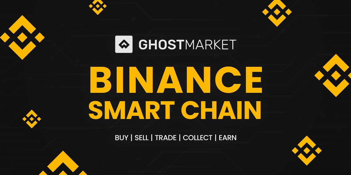 Trade NFTs from your favorite BSC collections, or mint and sell your art via BSC on GhostMarket!

Visit ghostmarket.io to get started 🔥

<a href="/binance/">Binance</a>

#GhostMarket #BSC #Binance #GM #BNB #NFTs #NFTmarketplace #NFTcollection #NFTart #NFTartist