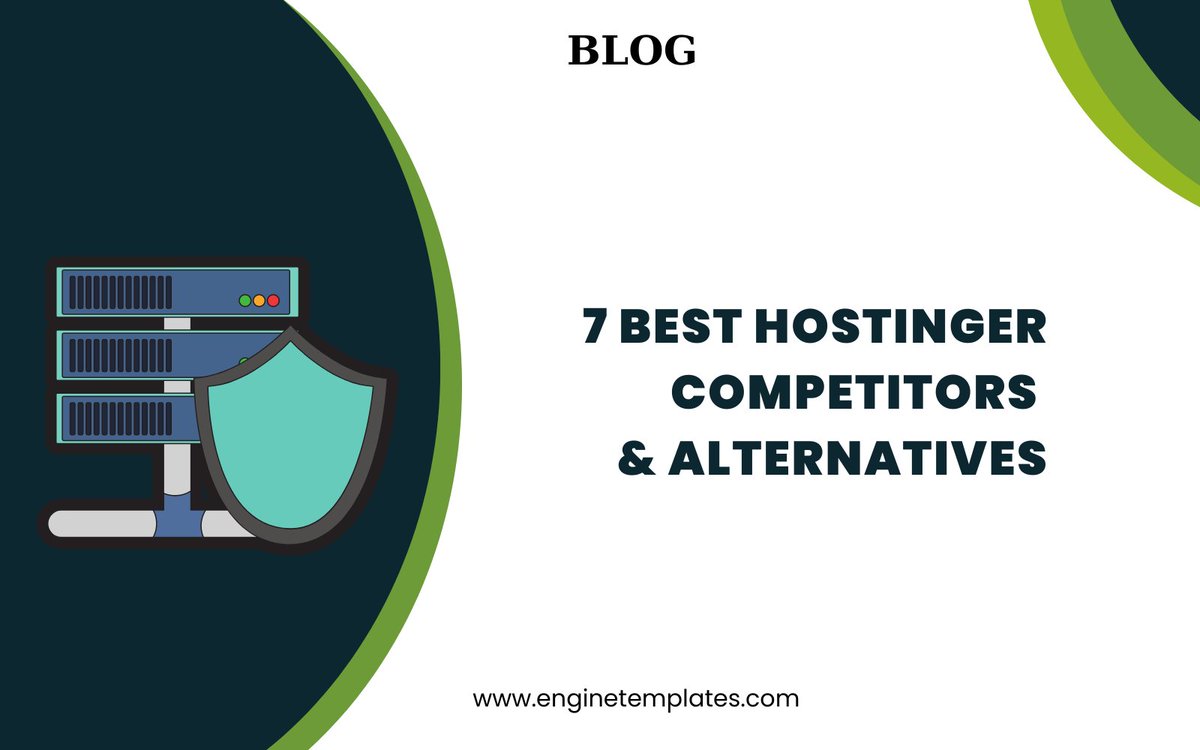We have to admit that Hostinger has established itself as a popular choice with its affordable plans and feature-rich offerings. However, it's always beneficial to explore alternatives and competitorsto ensure you find the best hosting provider for

enginetemplates.com/hostinger-comp…