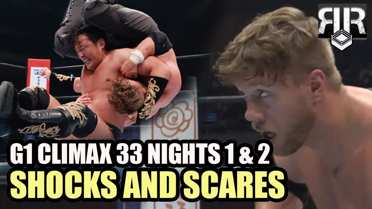 webchannel24.com/rassslin/njpw-… 

Review of the shocks and scares from #njpw's #g1climax33 nights 1 & 2.

#bulletclub #willospreay #henare #headbutt #tetsuyanaito #rennarita #shotaumino #g133 #jeffcobb #sanada