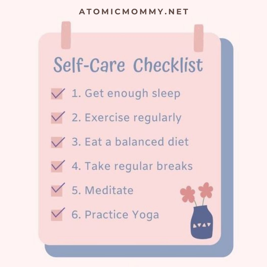 SELF-CARE CHECKLIST

Make a self-care checklist that actually works for you! Here’s ours to take care of your well being😊 

. . . . . . . . . . . . . 

#sgmoms #selfcare #parenthood #sgparents #sgmummy #sgmummies #postpartum #pregnant #firsttimemom