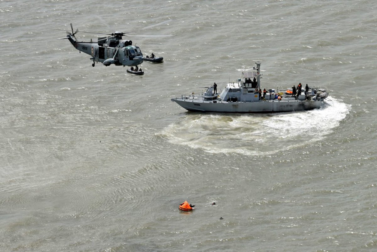Search & Rescue Operations at Sea - A race against time

#MissionMonday 
#NavyReadiness