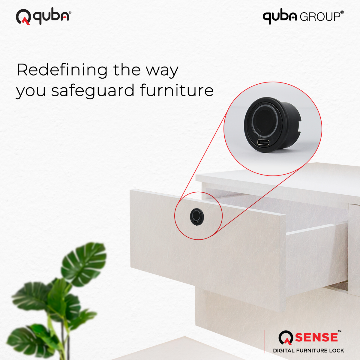 Upgrade your furniture's security game with QSense. Experience the convenience of keyless access and the peace of mind that comes with advanced technology. ​

​#SmartFurniture ​#NewProductLaunch #FurnitureTechnology #QSense #Quba #QubaGroupIndia