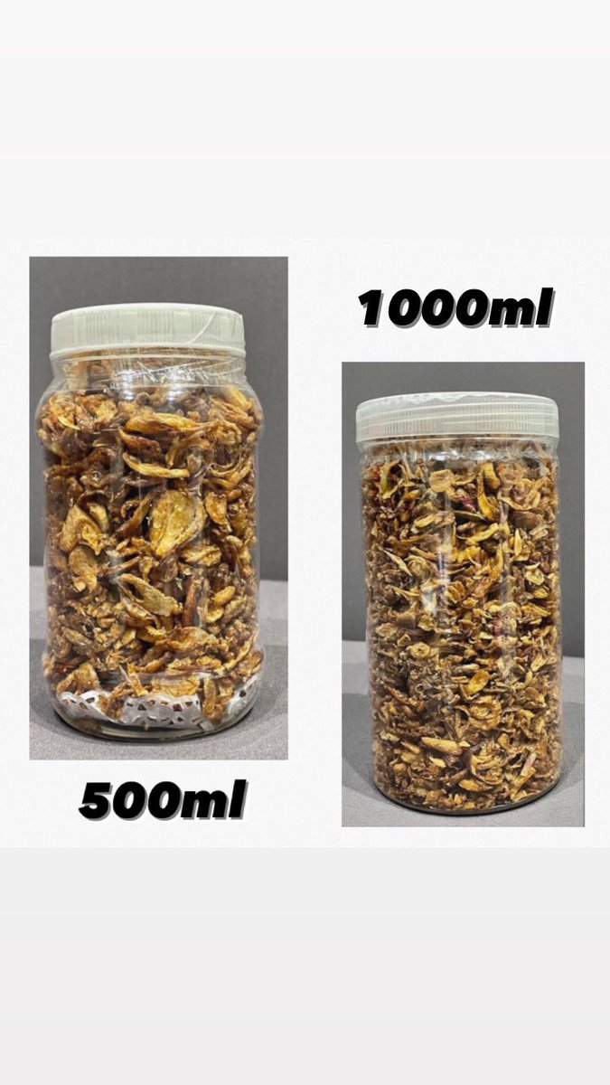 urfavepers's tweet photo. numpang jualan gais hihihi

aku lg buka pre-order
Bawang Goreng asli Brebes

500ml harga 25,000
1000ml harga 45,000

tanpa bahan pengawet, made by order!!!!

Link Shopee : https://t.co/WZin76IvbC https://t.co/q6fEXG0tAT