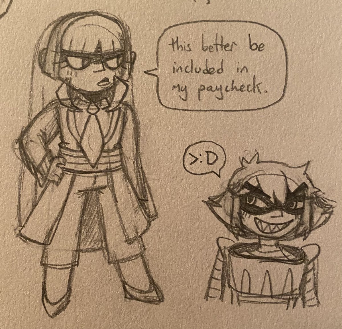 cookiesketches_'s tweet photo. “stop me if you’ve heard this one before…” #nefariousgame 💜💛
found out that nefarious is on the nintendo eshop today and it got me reminiscing… @JoshHano thanks for making one of my favorite games, I wish you luck in all your future projects :) https://t.co/rLhEN2mRG9