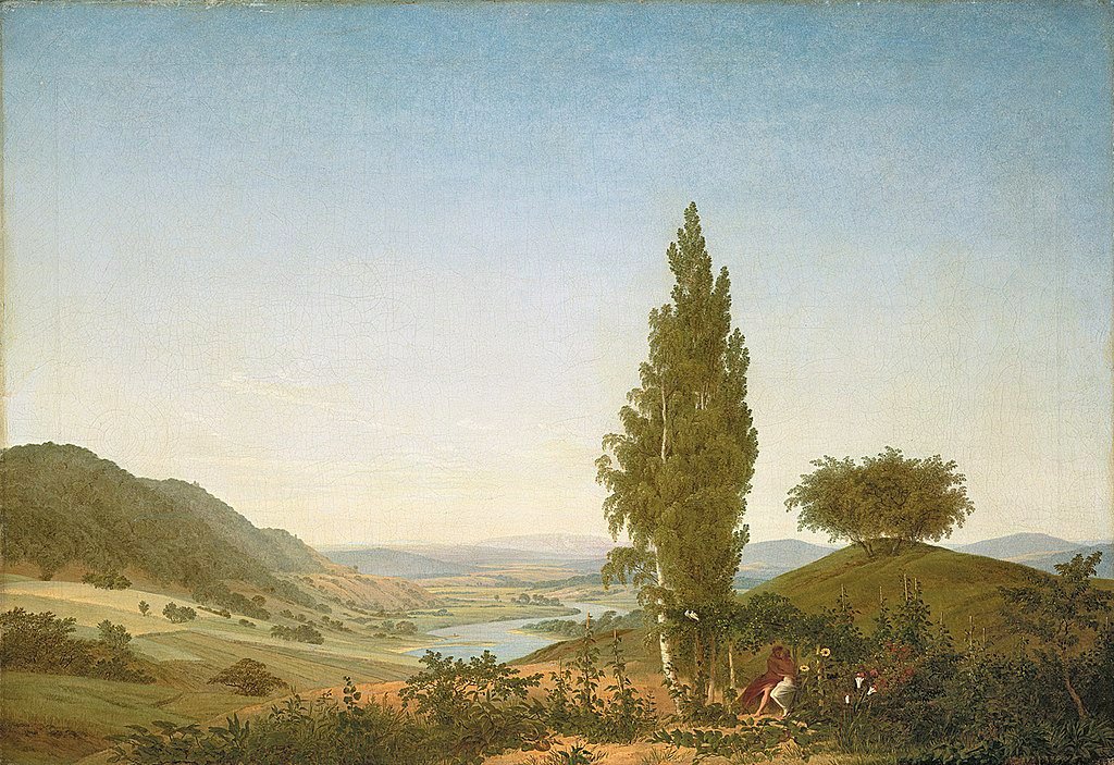 Guten Morgen, ihr Lieben! 
Caspar David Friedrich  (1774–1840) 🎨 🇩🇪
Der Sommer, 1807 🖼️
Neue Pinakothek, München 🏛️
#ArteYArt #landscapepainting #SummerInArt