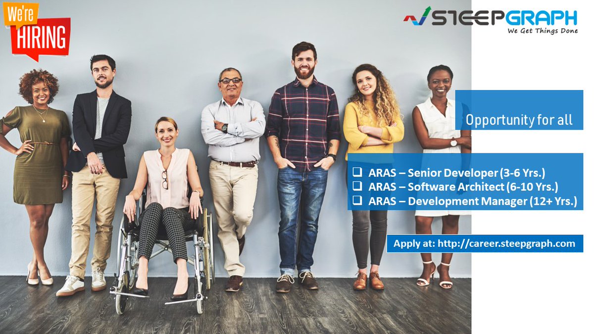 steepgraph's tweet image. #hiringnow
#SteepGraph is hiring #aras Software Architect, Senior Developer, and Development Manager (ARAS Delivery Managers).

Apply here :
- bit.ly/41lnIdE
- bit.ly/41Fr4rz
- bit.ly/43LNUzK