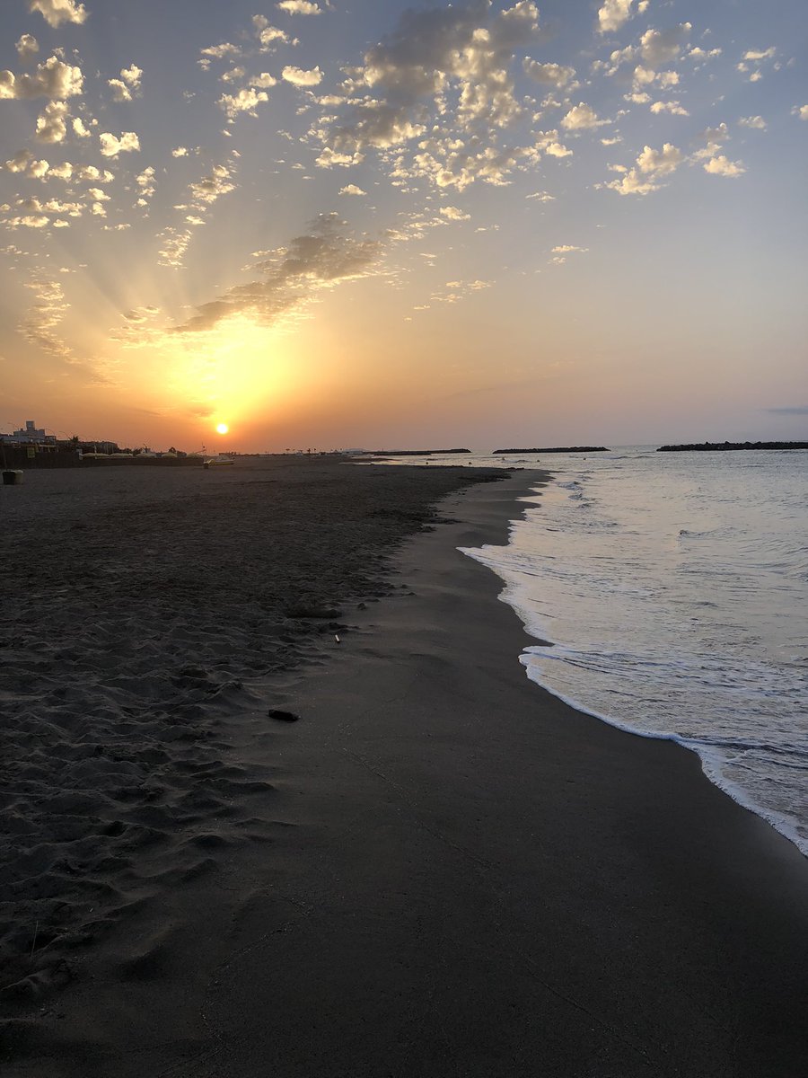 Ce matin, la mer est le ciel sont simplement magnifique à Valras plage! ☀️🌊 #merveille #ValrasPlage #beautéNaturelle