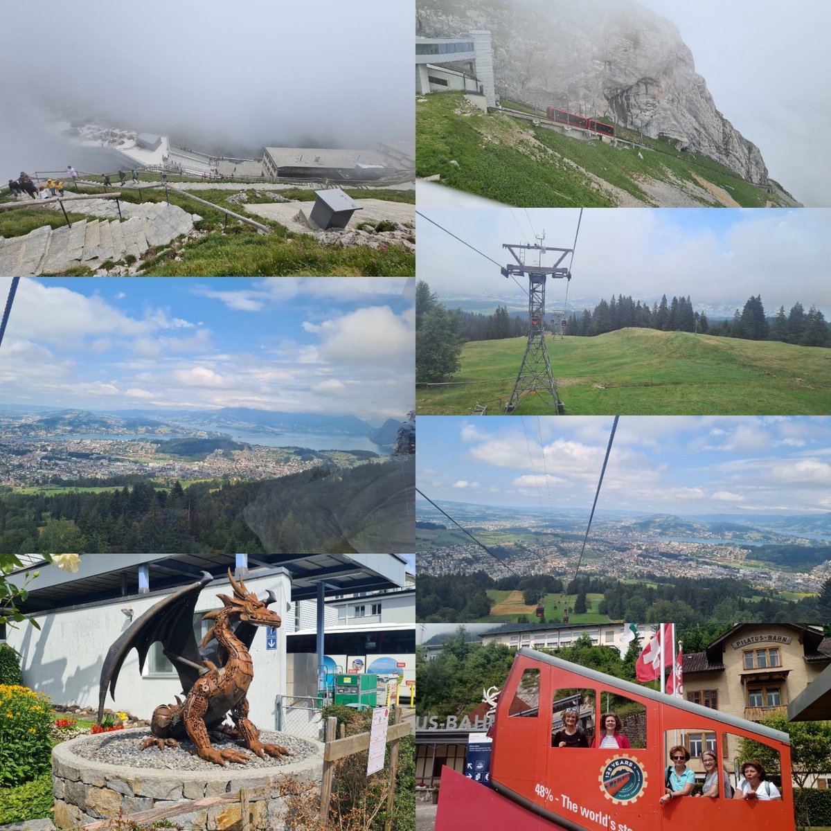 BuraschiElena's tweet photo. Una domenica in un angolo di Svizzera #Luzerna #Pilatuskulm https://t.co/J3jFBWKE7s