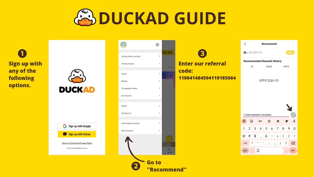 HanVotingTeam's tweet photo. Duckad tutorial:

🤖https://t.co/Q1v578MW3D
🍎https://t.co/5pG4vRDxLq

#HAN #한 #ハン https://t.co/bUuoyMlTOd