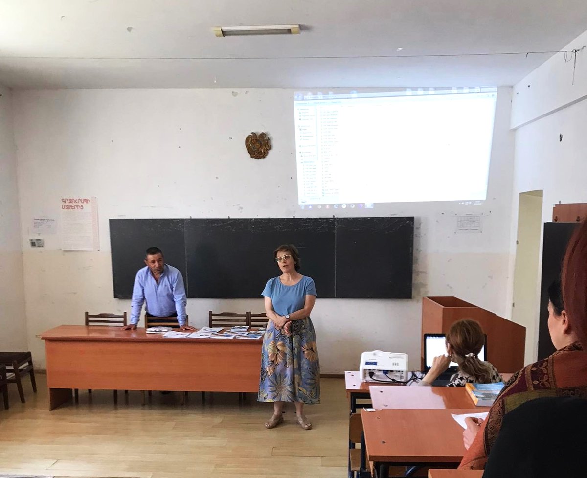 ErasmusArmenia's tweet photo. ✅🤝Another information meeting on the Erasmus+ Programme was held at #Stepanavan State Agricultural College 💁 to present the funding opportunities provided by the Programme to the #VET sector.
🔗 https://t.co/UEUSIfwdTc https://t.co/q8hbZA2rNn