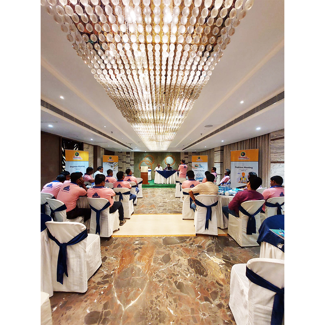 bengaltiles's tweet photo. #BengalTiles successfully organized an engaging #engineeringmeet at Hotel Daltin in Digha on July 12th. The event served as a platform for #professionals from various backgrounds to come together, network, and share valuable knowledge.
#BengalTilesMeet #EngineeringEvent https://t.co/5Xc1EFv73L