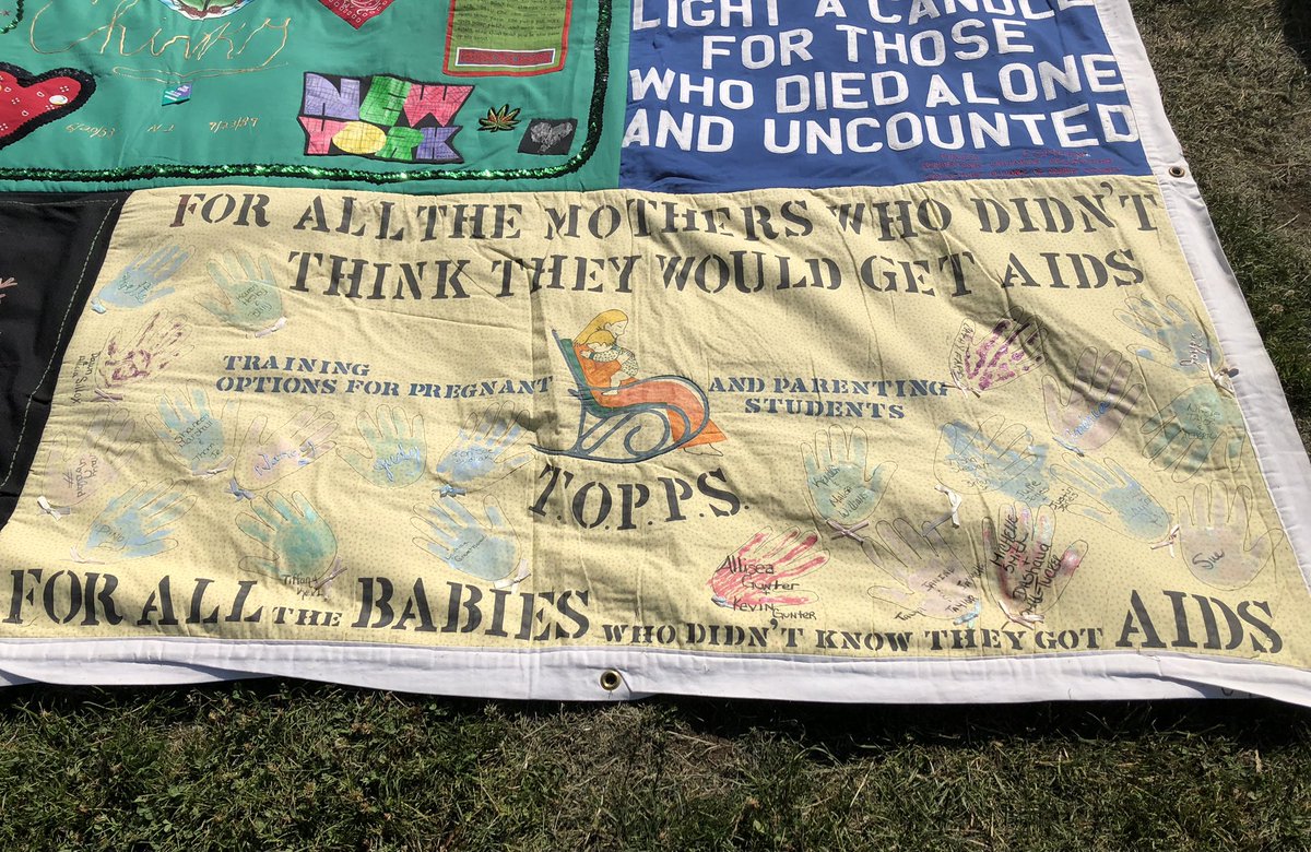 jjinsf (@jjinsf) on Twitter photo Portions of the AIDS Memorial Quilt were on view at <a href="/aidswalksf/">AIDS Walk San Francisco</a> today, a poignant reminder of why we walk each year. #HIVAIDS Portions of the AIDS Memorial Quilt were on view at <a href="/aidswalksf/">AIDS Walk San Francisco</a> today, a poignant reminder of why we walk each year. #HIVAIDS