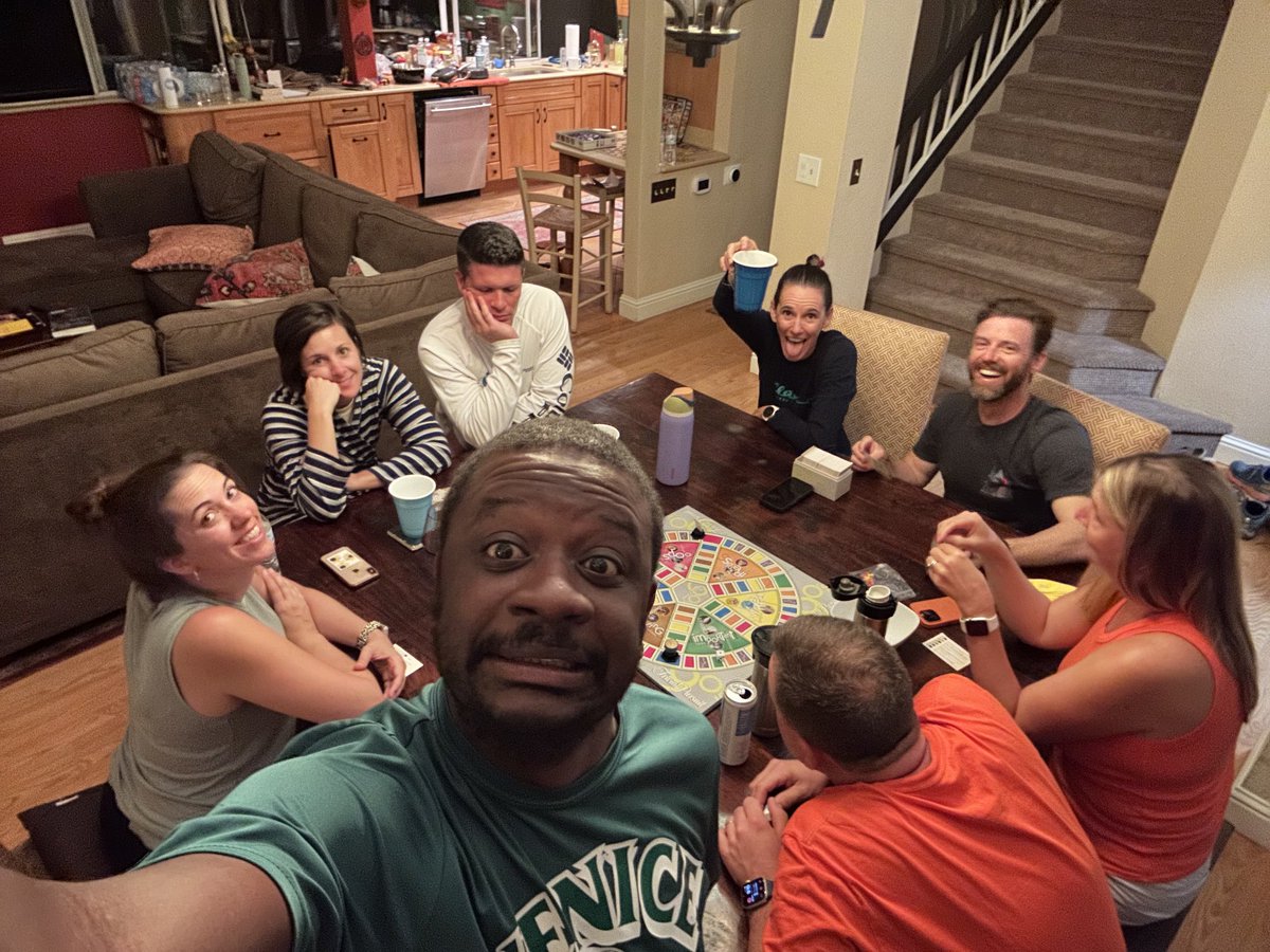 NateTalksSports's tweet photo. It’s Game Night and I’m an anchor for my team. But I love my people and I’m happy we’re all together. #ItsGoodToBeUs #Framily https://t.co/VQNgrIzN7I
