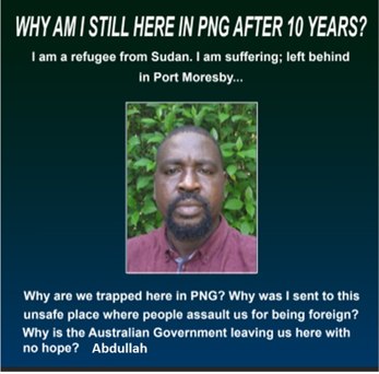 #RefugeesOffPNG #10YearsTooLong
Today is 3653 days since 19 July 2013 and 78 asylum seekers and refugees sent to our offshore prison camp #Manus remain trapped in Papua New Guinea #PNG