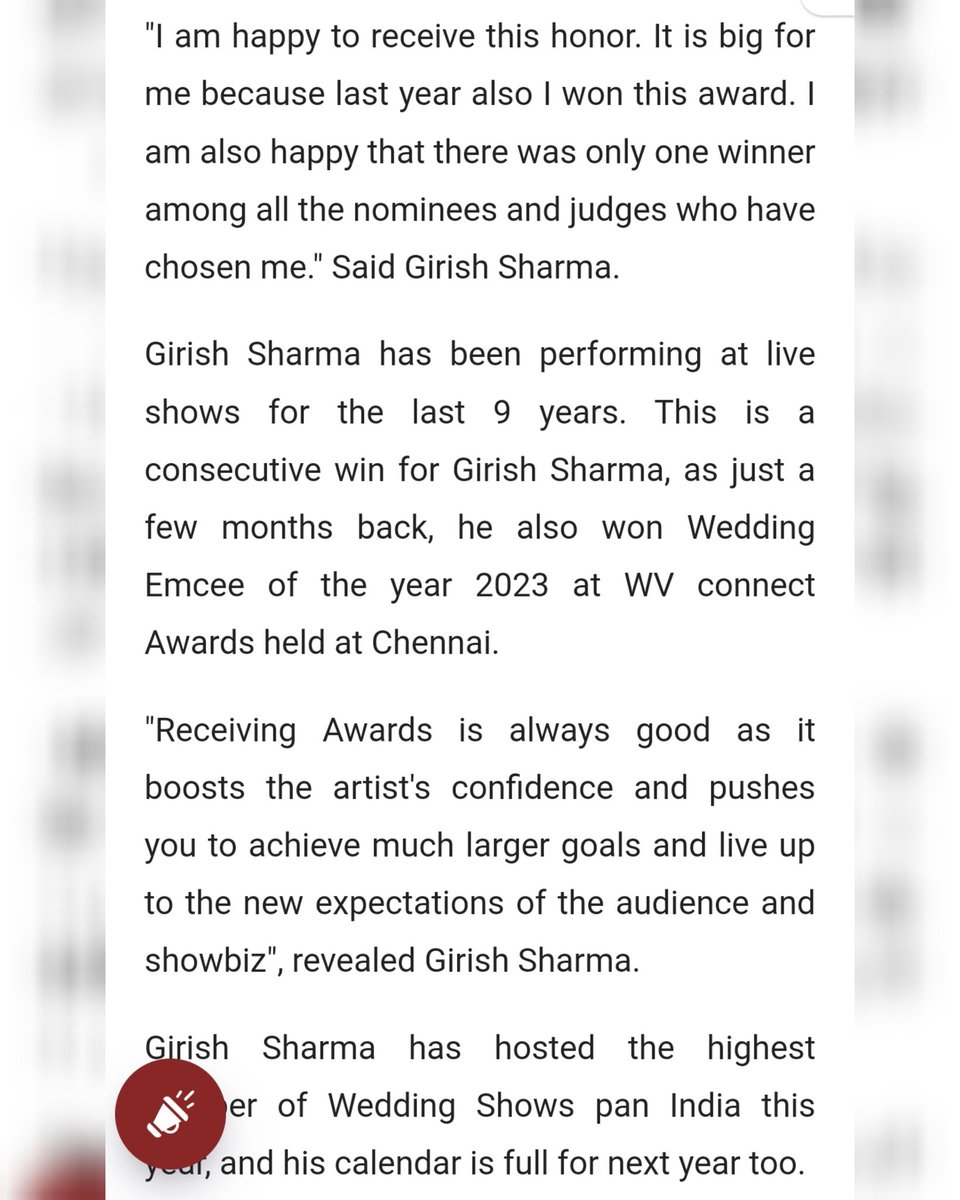Awarded as Best Live Show Anchor in Asia at Wow Awards Asia Second Time. @WOWAwardsAsia @EVENTFAQS #AnchorGirish #GirishSharma