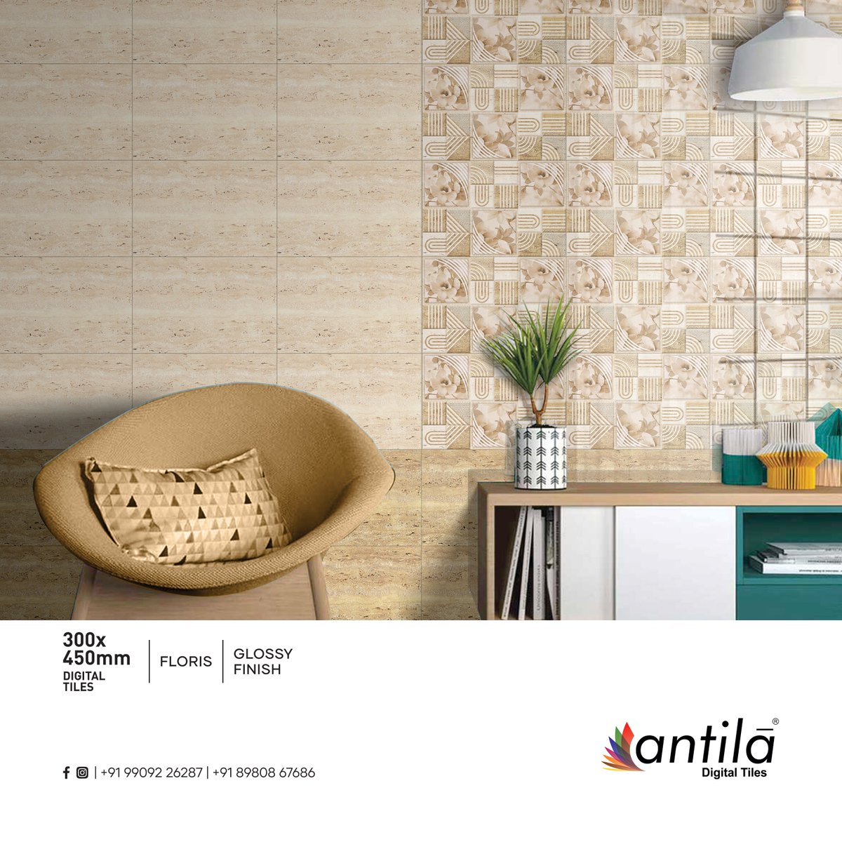 Antilaceramic's tweet photo. DIGITAL TILES
300x450mm
Customer care: +91 99092 26287 | +91 89808 67686
Website: https://t.co/CQq7xIohlf
โข
#antila #antilaceramic #antilatiles #walltiles #waterproof #digitaltiles #walltilesdesign #tiles #tilesdesign #decortiles #interiordesign #homedecor #walldecor https://t.co/d5YYfQVtbt
