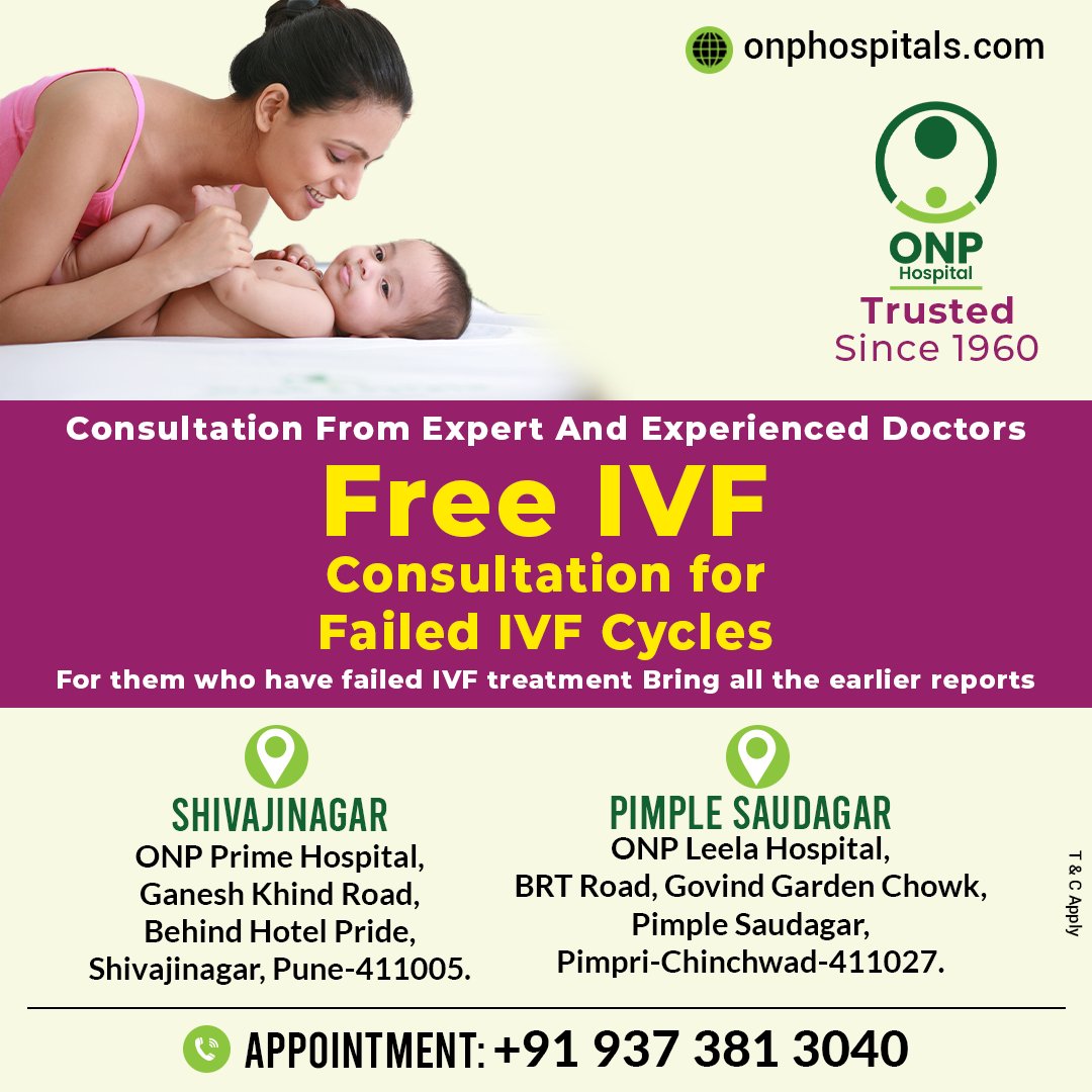 Free IVF Consultation for Failed IVF Cycles - Book an Appointment Today.
.
.
#ivf #ivfjourney #ivftreatment #ivfsuccess #ivfpregnancy #ivfsupport #ivfhospital #Onphospital #pune #Shivajinagar #professional #consulttoday #ivfcenter #ivfcenterinpune #pimplesaudagar #pimpri