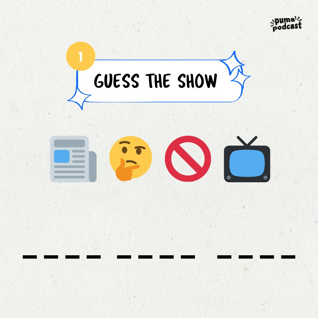 PumaPodcastPH's tweet photo. Happy #WorldEmojiDay! 🎉👍😆

Let’s make the start of the week more exciting by playing Guess the Podcast: Emoji Version. How familiar are you with PumaPodcast shows? 

Comment your guesses below! How many did you get right? 🎧 

(1/2) https://t.co/6aRtlNbWjO