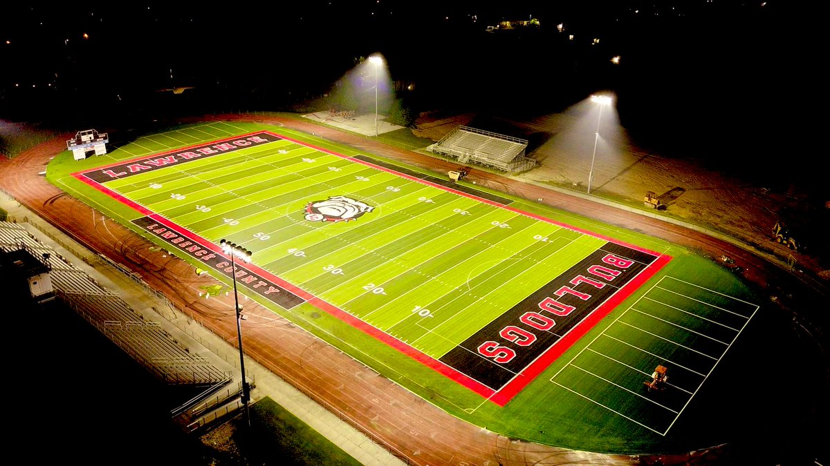 D&D Sports Network (@ddsportsnetwork) on Twitter photo Great look at this beautiful new field in Lawrence County, here’s a little taste of what it will look like on Friday Nights!! <a href="/All_in_LC/">Robbie Fletcher</a> <a href="/LCFootballTeam/">LCHS Football</a> Great look at this beautiful new field in Lawrence County, here’s a little taste of what it will look like on Friday Nights!! <a href="/All_in_LC/">Robbie Fletcher</a> <a href="/LCFootballTeam/">LCHS Football</a>