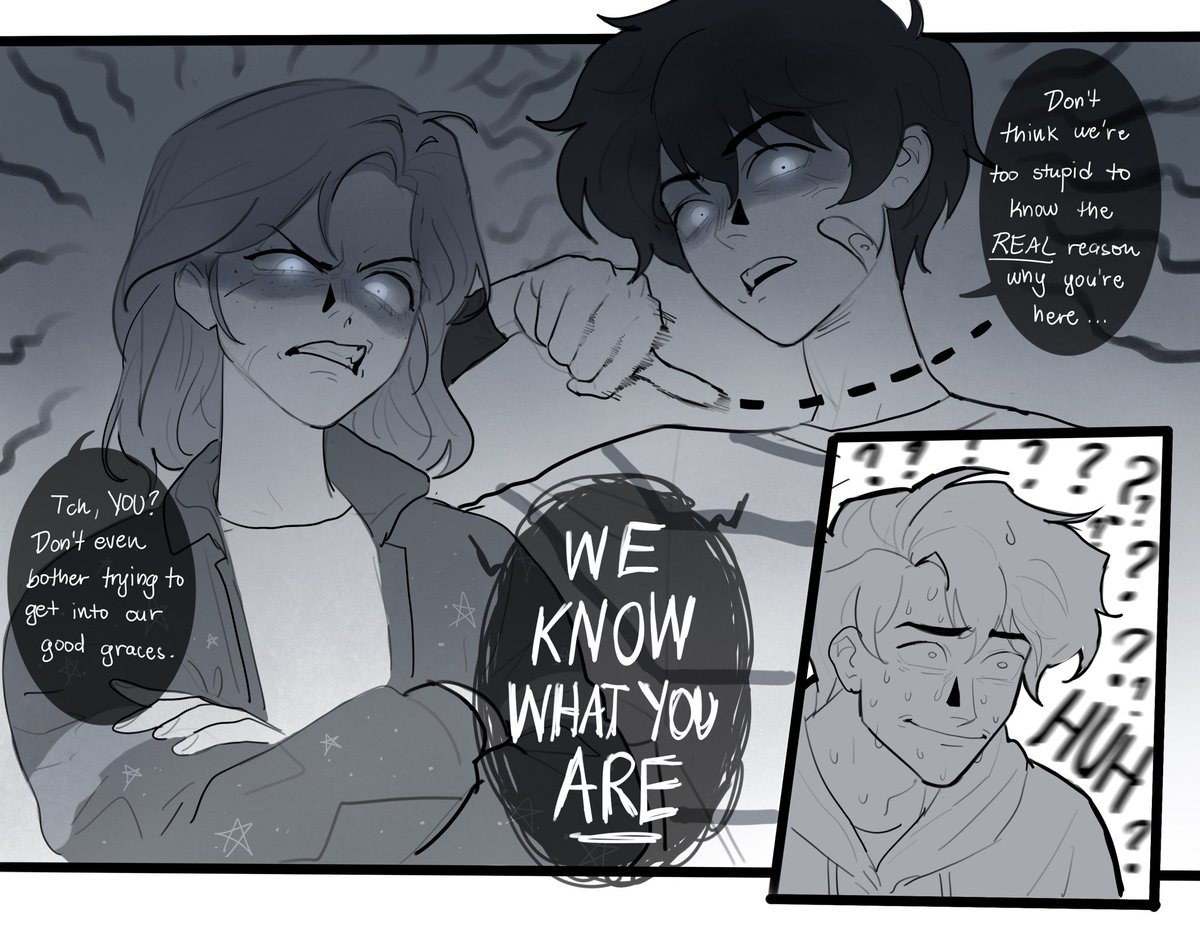 ShweezyLiz's tweet photo. Dokjoong / dokhyuk 

Me when I finally got my drawing hands back: *uses it to continue the dilfja thirst* 

IT’S BEEN A WHILE, SO HERE’S SOME DILFJA STUDIES I DID + babysitter (he tried to be one) yjh with homophobic (specifically to JUST yjh) kids. https://t.co/KQKCEE9oYV