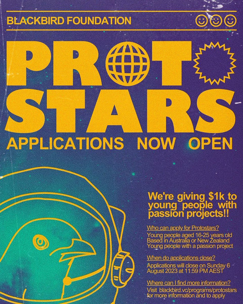 ICYMI, we've opened up applications for Season 5 of Protostars (our last one for 2023!) 👀 Peep the link: shorturl.at/kCHT0

Wondering what sort of projects we're looking for? Read  some of the people and projects we funded for Season 4: shorturl.at/imqCN