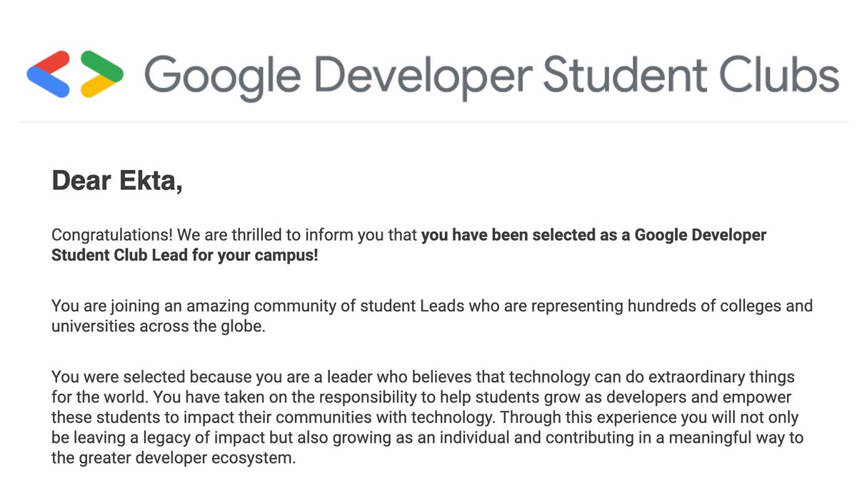 theektaagrawal's tweet image. Looking forward to a vibrant and enthusiastic community of ideators and developers 😇
#googledeveloperstudentclub #GDSCLead