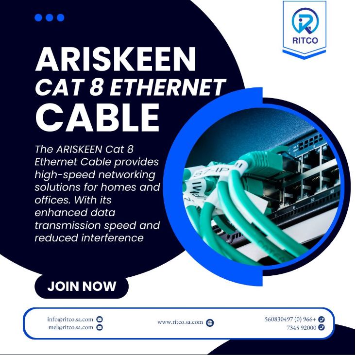 SGadameedi38858's tweet image. Experience high-speed and reliable network connections with the ARISKEEN Cat 8 Ethernet Cable. #ARISKEENCat8 #EthernetCable
For more details contact us :-
Direct number:- 966-118359929
What’s app:- 966-114061882
Email:- gsl@ritco.sa.com