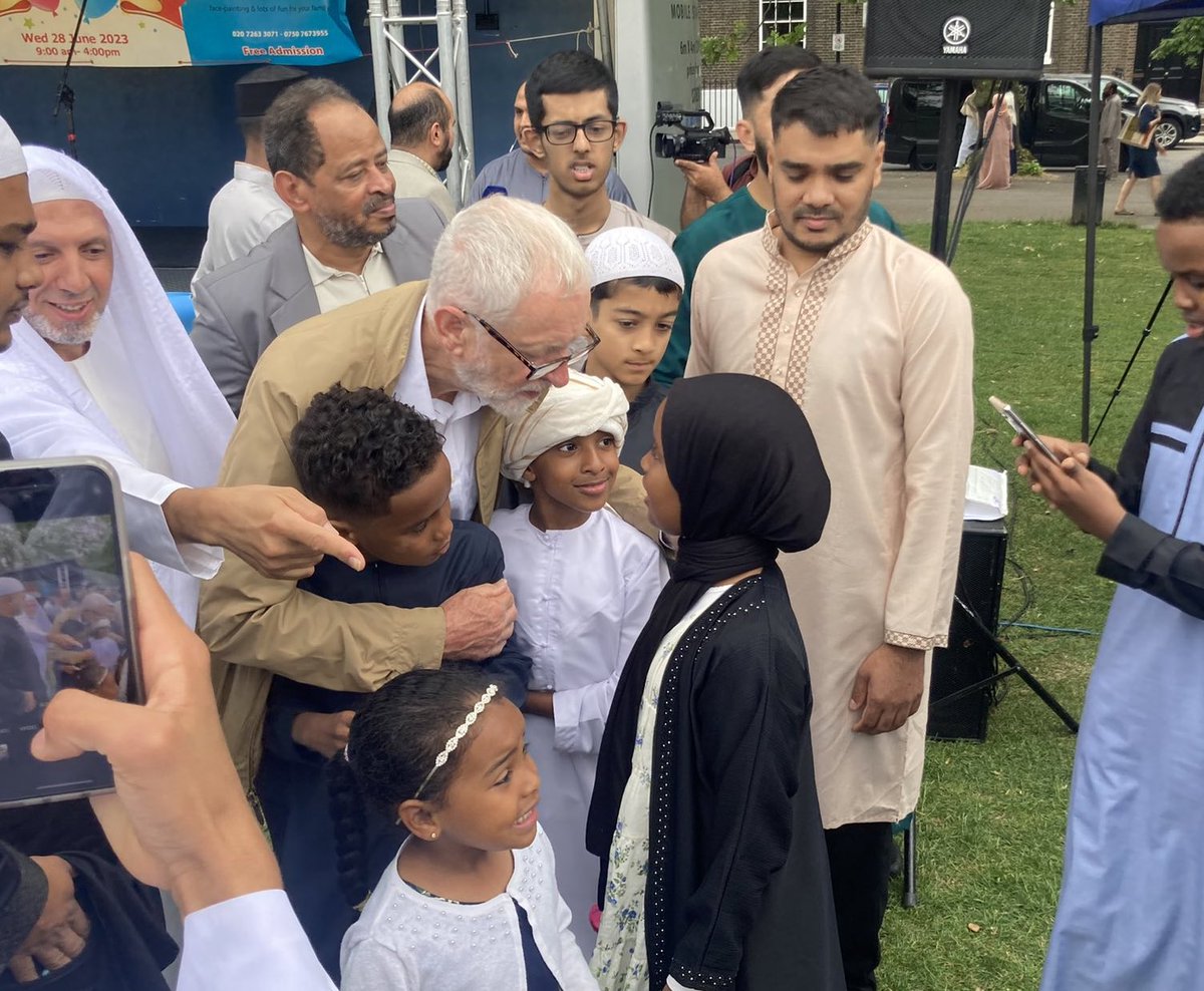 jeremycorbyn's tweet image. There is no justification for keeping children in poverty.

In every child there is creativity, kindness and laughter.

Why aren’t we fighting for a society where they can all unleash their imagination, pursue their dreams and reach their full potential?