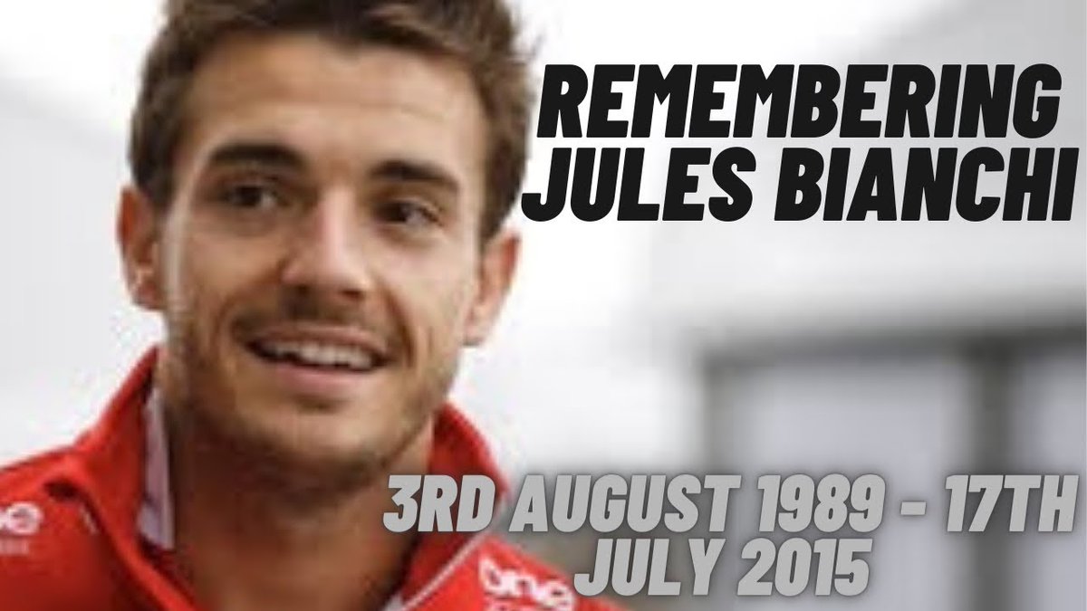 McLfansSerbia's tweet photo. Na današnji dan, pre 8 godina 
Nikada zaboravljeni ❤ 🙏

#jb17 #julesbianchi #restinpeace #f1 #jules #flyhighjules https://t.co/cKOq8AvDDX