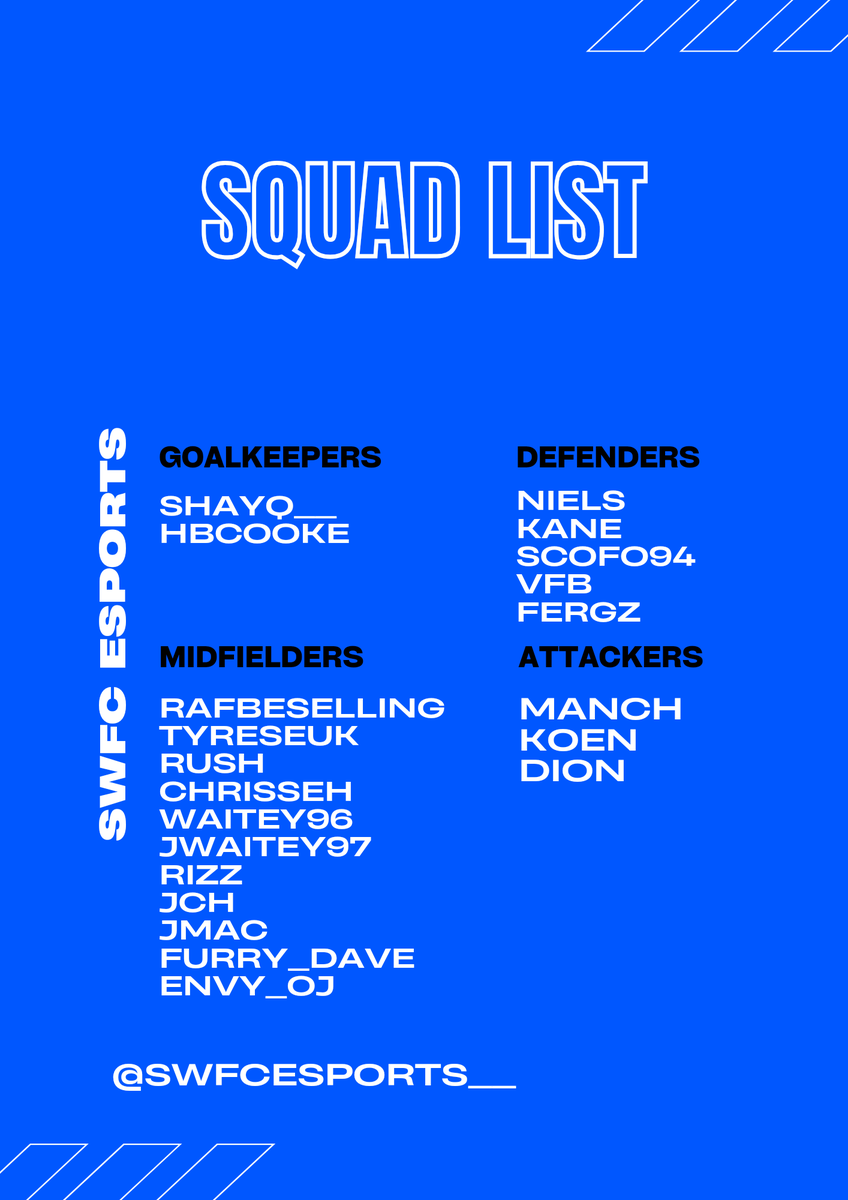 SWFCEsports__ tweet media