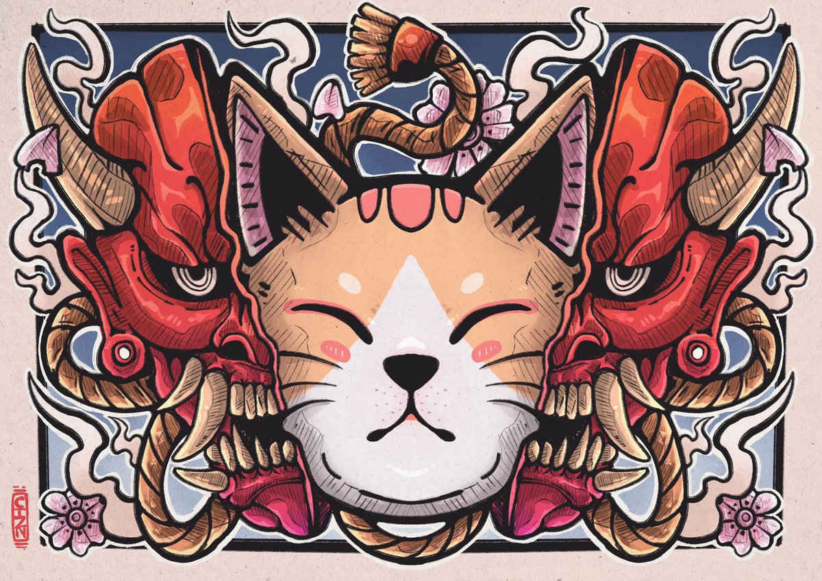 " Bakeneko "

50/50 Editions
SOLDOUT ✨✨🐱

Congratulations to all of you who got the Free Editions
Yohohoho

#CATIZEN