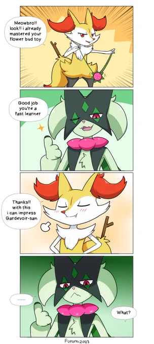 My ♂️ Meowscarada got instant regret.
#テールナー #ポケモン #ポケモン絵描きさんと繋がりたい #マスカーニャ 